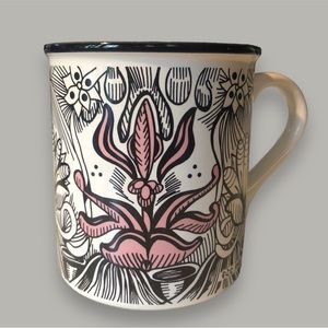 Vintage 1997 The Other Mugs Lotus Flower by Sic Kay 96 Mug Coffee Cup